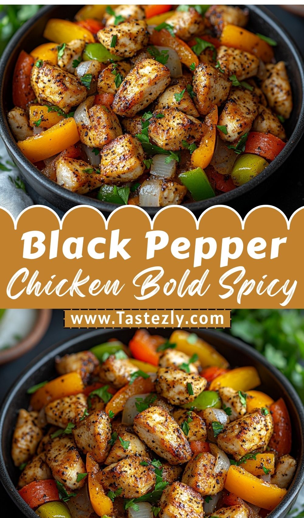Black Pepper Chicken Bold Spicy & Full of Flavor