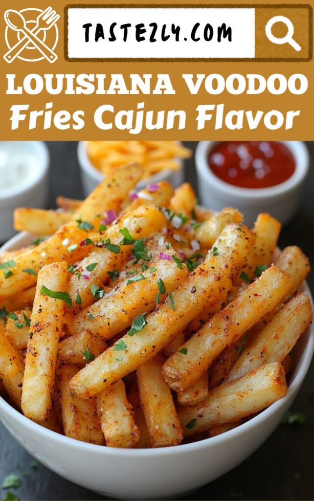 Loaded Louisiana Voodoo Fries With Bold Cajun Flavor